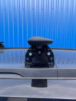 Багажник на крышу Haval H5 2020-..., Lux, черные крыловидные дуги