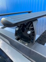 Багажник на крышу Haval H5 2020-..., Lux, черные крыловидные дуги