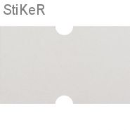 72138 Этикет-лента прямоугольная белая 21.5х12 мм (10 рулонов по 1000 этикеток)
