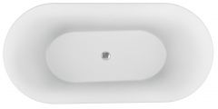 Акриловая ванна Aquanet Smart 170x78 88778 Gloss Finish черный глянец