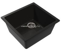 Кварцевая подстольная мойка Ewigstein EW5038 Черный