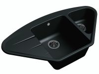 Кварцевая мойка Ewigstein Wink 80KF Антрацит