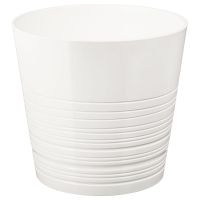 MUSKOT МУСКОТ, Кашпо, белый, 32 см - 503.781.94