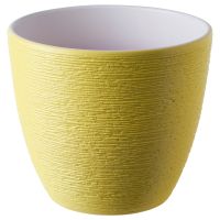SKAKIG СКАКИГ, Горшок цветочный, желтый, 15 см - 904.849.27