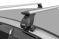 Багажник на крышу Skoda Rapid 2017-..., Lux, крыловидные дуги