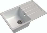 Кварцевая мойка Ewigstein Elegant 50F Иней