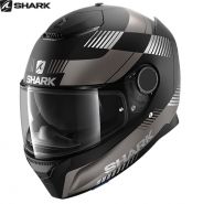 Шлем Shark Spartan Strad, Черный матовый с серым