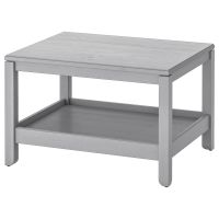 HAVSTA ХАВСТА, Журнальный стол, серый, 75x60 см - 904.142.08