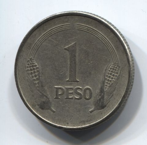 1 песо 1976 Колумбия