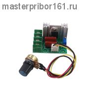 Cимисторный регулятор напряжения на 2000 Вт с резистором на проводе
