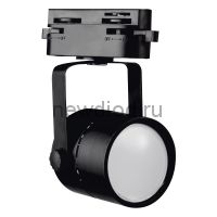 Трековый светильник-прожектор под лампу с цоколем GU10 IP40 220 V 50 Hz UBL-Q321 GU10 BLACK ТМ Volpe