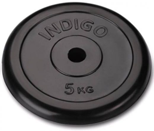 Диск обрезиненный INDIGO IN122 d26мм 5кг