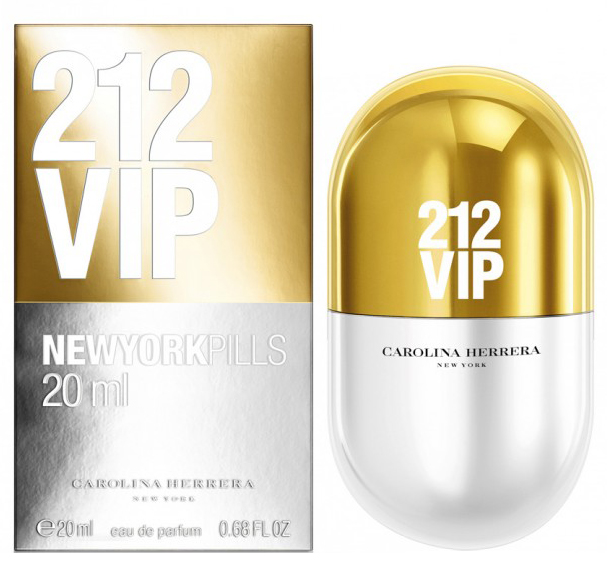 Туалетная вода Carolina Herrera 212 VIP New York Pills 80 мл