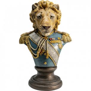 Статуэтка Lion, коллекция "Лев" 19*29*14, Полирезин, Синий