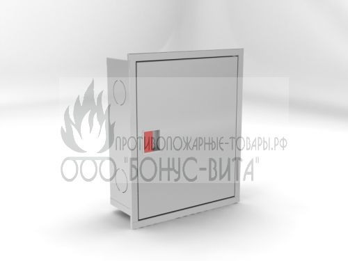 ШПК-310 ВЗ шкаф пожарный из нержавеющей стали, с евро-ручкой