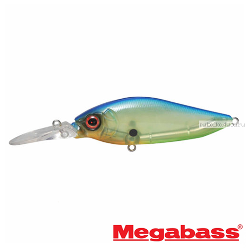 Воблер Megabass Diving Flap Slap 77 мм / 10,5 гр / Заглубление: 0 - 2 м / цвет: NC Blue Back Chart (JP)