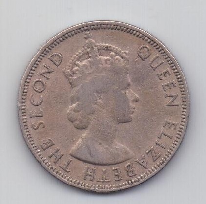 1 рупия 1954 Сейшелы XF Великобритания
