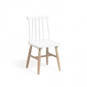 KRISTIE Child chair white wood