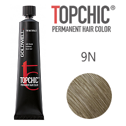 Goldwell Topchic 9N - Стойкая краска для волос - Очень светло-русый 60 мл.