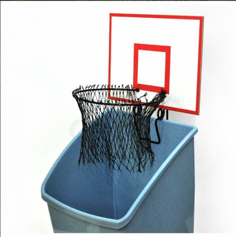 Баскетбольная корзина для офиса
