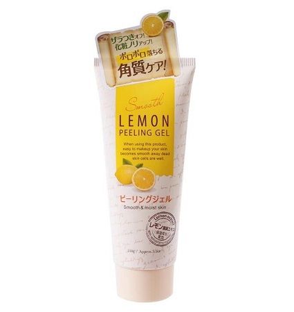 ​Daiso Japan "Lemon Peeling Gel Smooth" разглаживающий и увлажняющий пилинг-гель для лица (лимон)