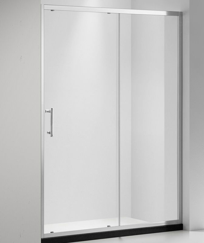 Душевая дверь Oporto Shower A-56 140x185 см прозрачное стекло