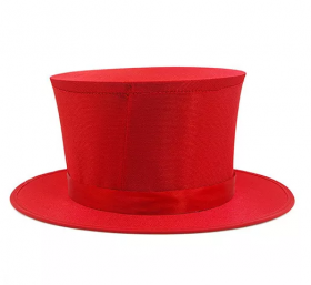 Складной цилиндр -  Folding Top Hat (красный)