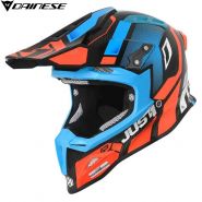 Шлем Just1 J12 Vector, Оранжево-голубой
