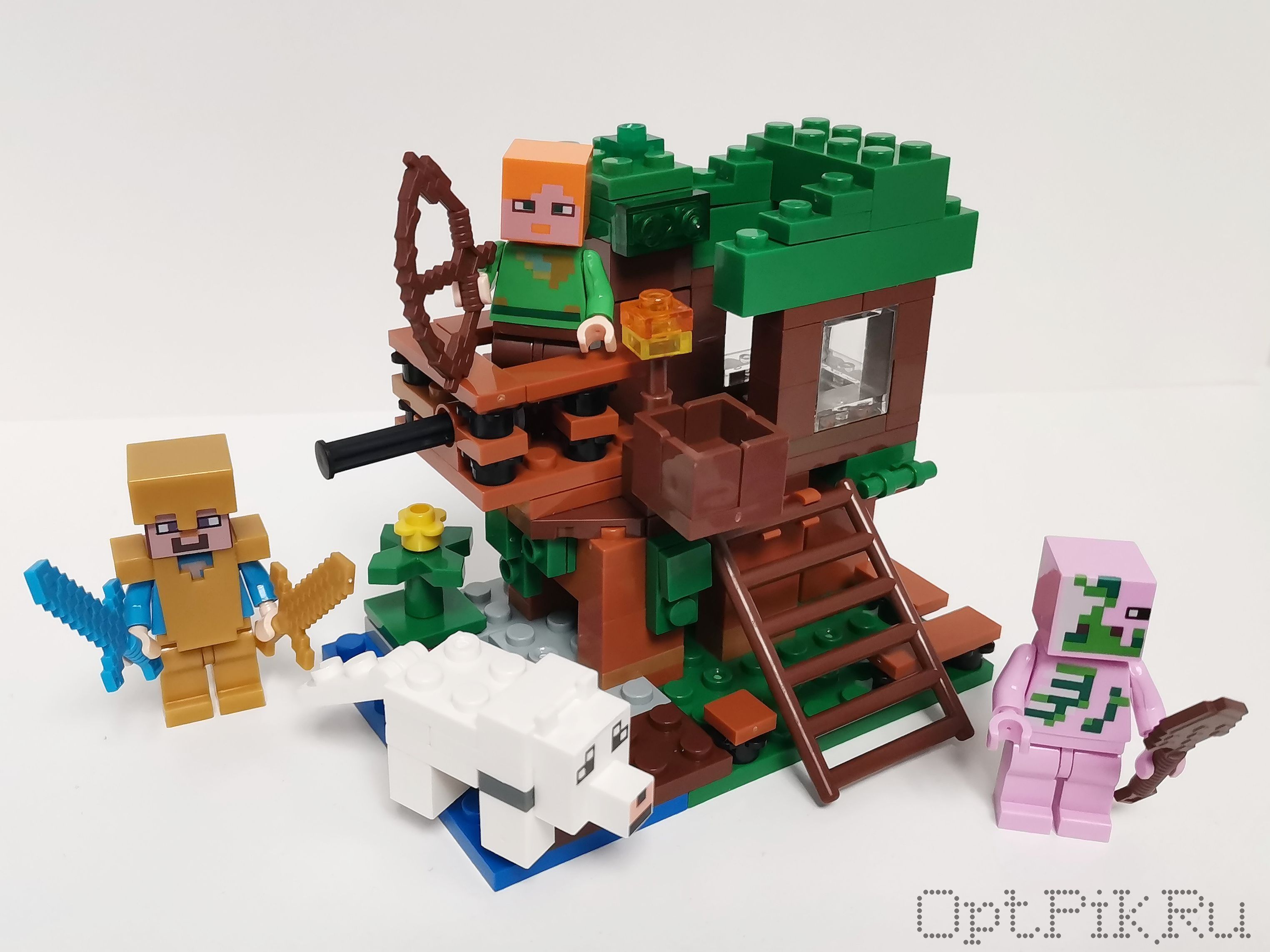 Конструктор Домик на дереве Майнкрафт Minecraft