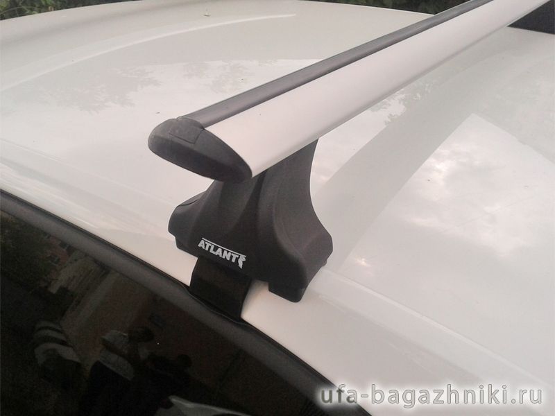 Багажник на крышу Skoda Octavia A8, Атлант, крыловидные дуги, опора Е