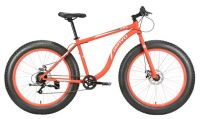 Велосипед Bravo Fat 26 D красный/белый 2020-2021, 18" (HQ-0003952)