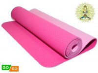 Коврик для йоги и фитнеса. Цвет Розовый, артикул 00071
