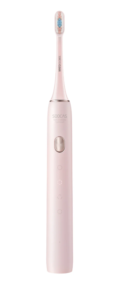 Зубная щетка электрическая Soocas X3U Pink Limited Edition Facial (с ополаскивателем для рта) (Розовый, подарочная упаковка)