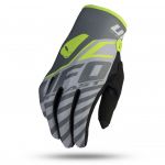 UFO Skill Vanadium Glove Grey/Neon Green перчатки для мотокросса, серые