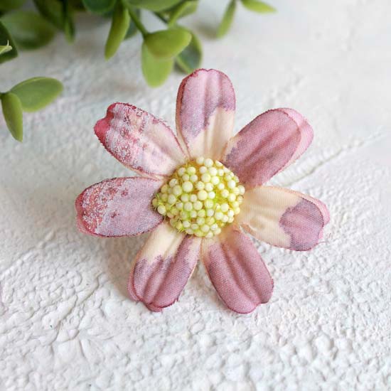 Цветок "Ромашка" 4,5 см., дымчато-розовая