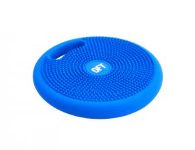 Массажно-балансировочная подушка с ручкой синяя FT-BPDHL (BLUE)