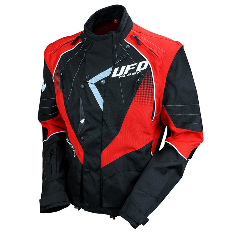 UFO Taiga Enduro Jacket Red куртка для эндуро, черно-красная