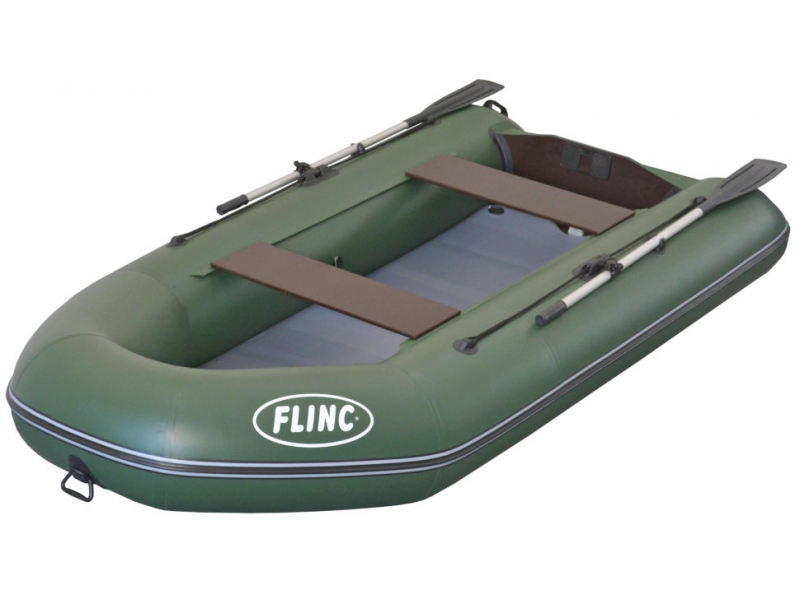 Надувная лодка пвх FLINC FT340LA с палубой высокого давления