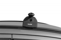 Багажник на крышу Lifan Myway 2016-..., Lux, аэродинамические дуги (53 мм) на интегрированные рейлинги