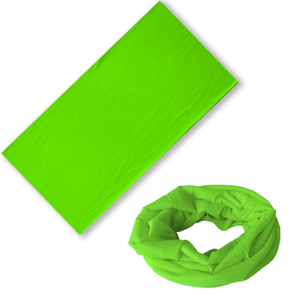 Бандана трансформер кислотно-зеленая