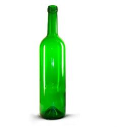 Винная бутылка Бордо, 0,7 л / 25 шт (зеленое стекло)