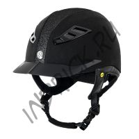 Шлем для верховой езды EQ3 Lynx Microcoup Черный Песок
