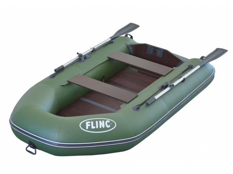 Надувная лодка пвх FLINC FT290L, грузоподъемностью 300 кг