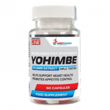 WestPharm Yohimbe Extract 50 mg 60 caps