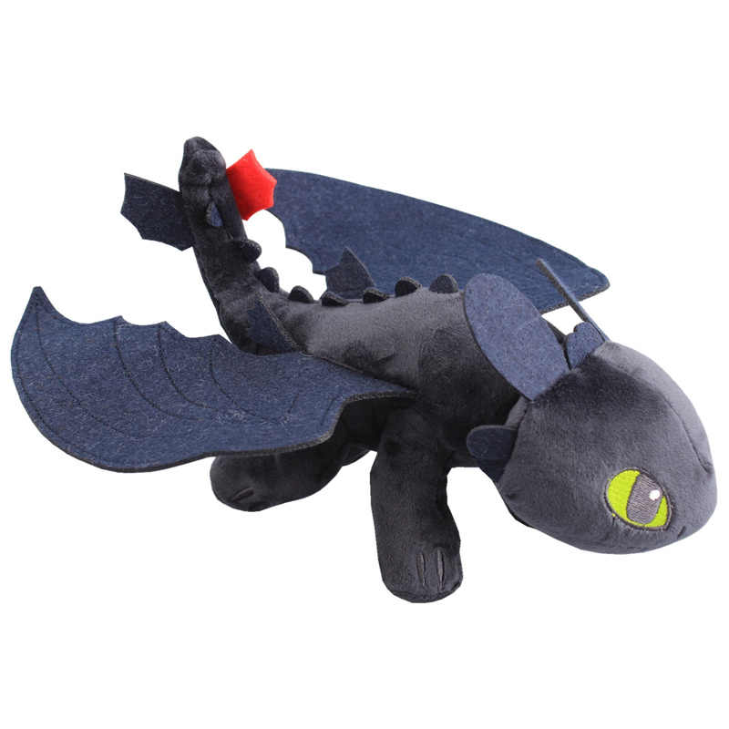 Мягкая игрушка Дракон Беззубик 45 см