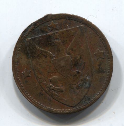 жетон siuol maharba США XIX век
