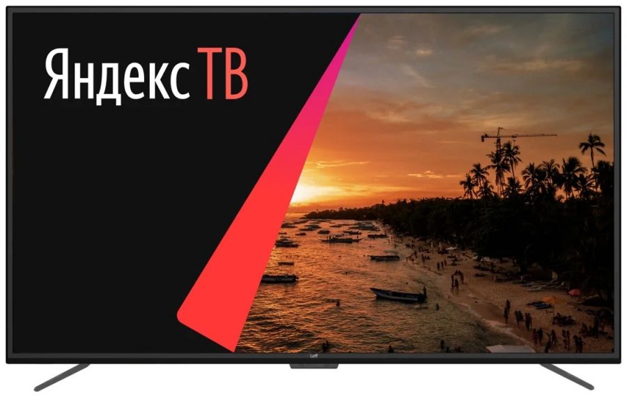 Телевизор Leff 65U620S на платформе Яндекс.ТВ