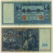 Германия - 100 марок 1910 год (Германская империя)