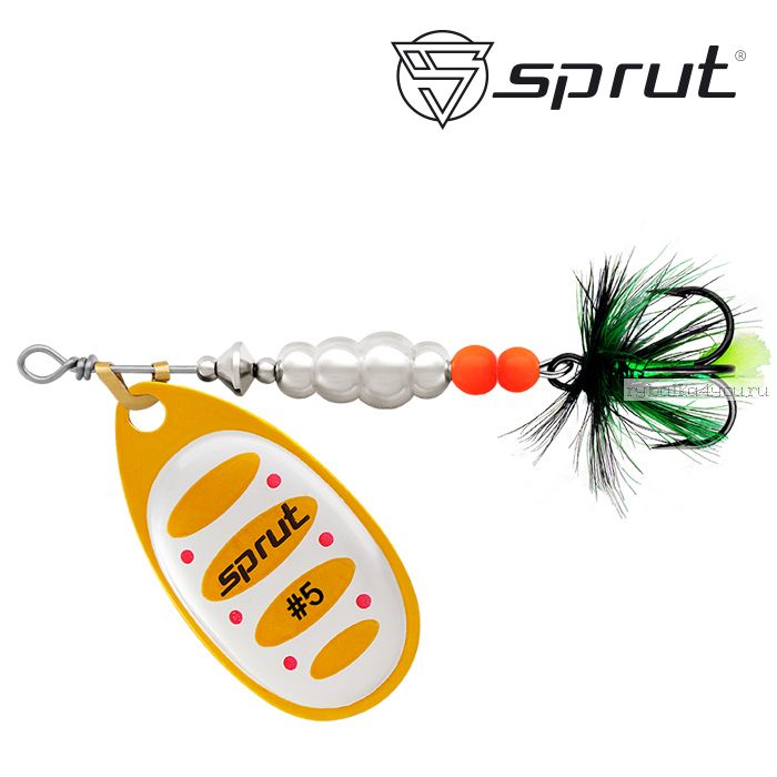 Блесна Вращающаяся "Sprut" Alba Ball System Spinner #5 (19g/OS)