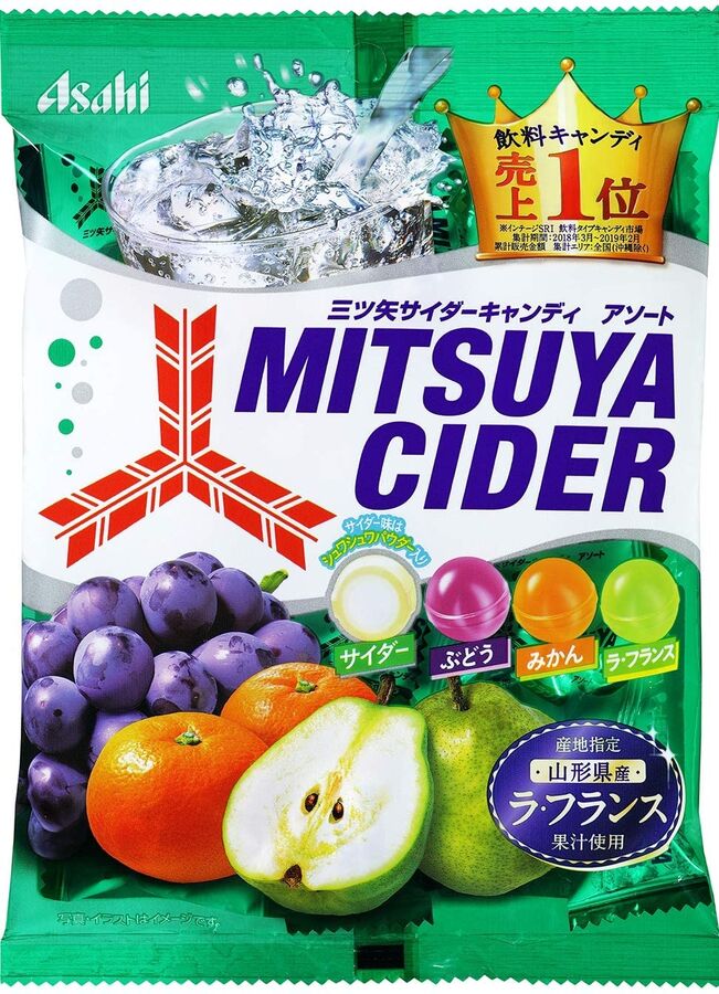 Asahi Mitsuya Cider конфеты
